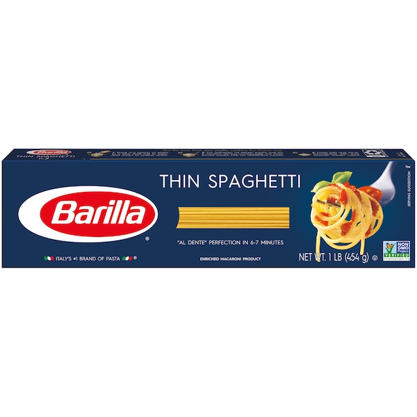 Barilla Thin Spaghetti Pasta 16 oz., PK20